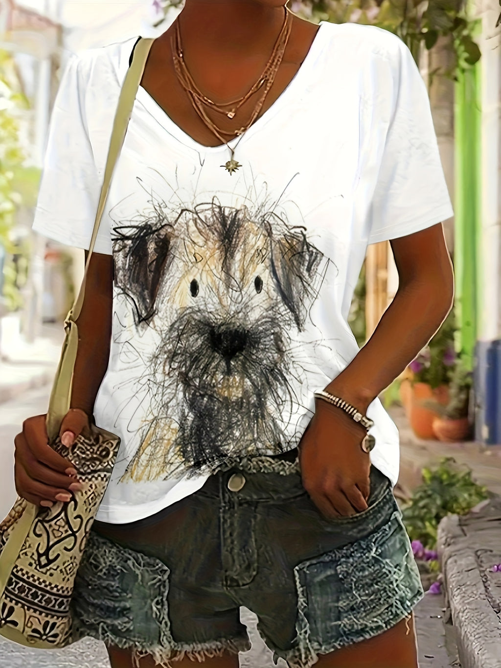 Dog Head Two Pieces