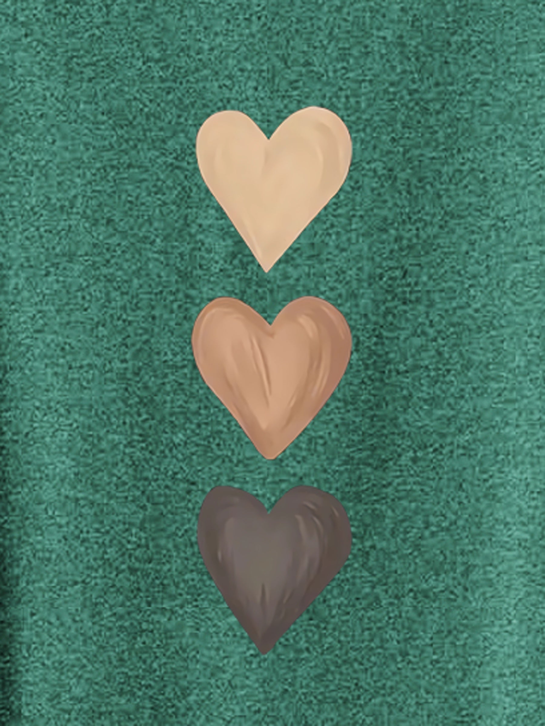Women'S Retro Heart Print T-Shirt - Casual & Sporty Round Neck Short Sleeve Top, Medium Stretch, Dark Gray with Golden Hearts, Perfect for Spring/Summer/Fall, Casual Summer Top | Retro Heart Design | Medium Stretch Fabric